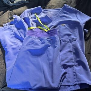 Figs blueberry scrub set